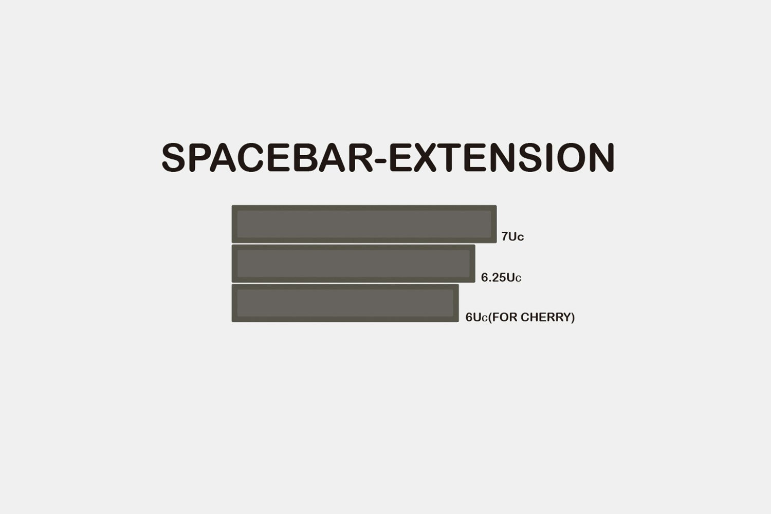 Spacebar Extension - $8