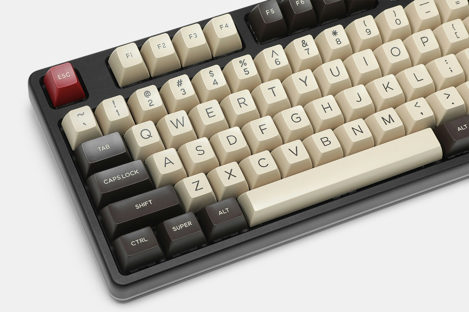 DOMIKEY ABS Doubleshot SA Western Keycap Set