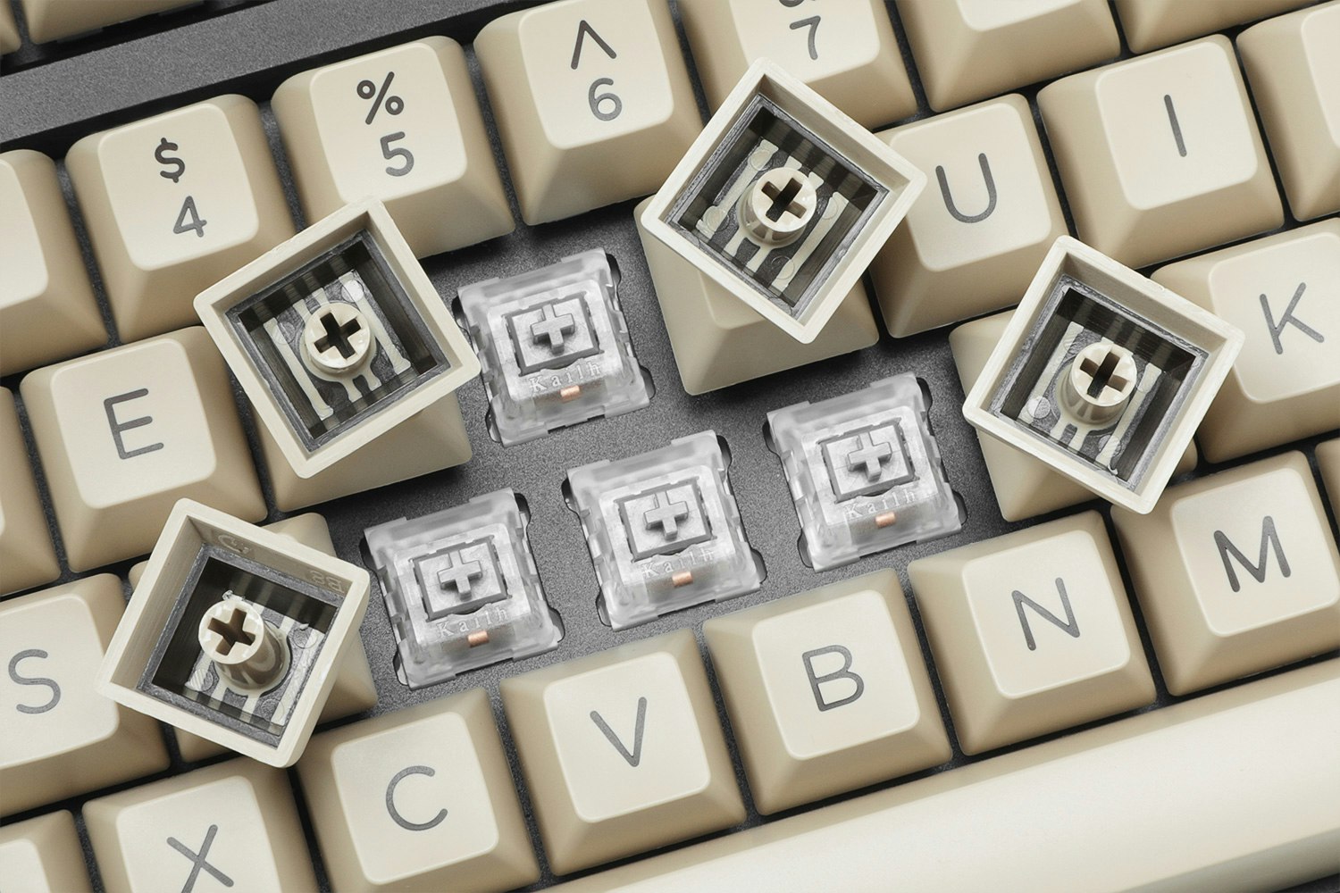 DOMIKEY ABS Doubleshot SA Western Keycap Set