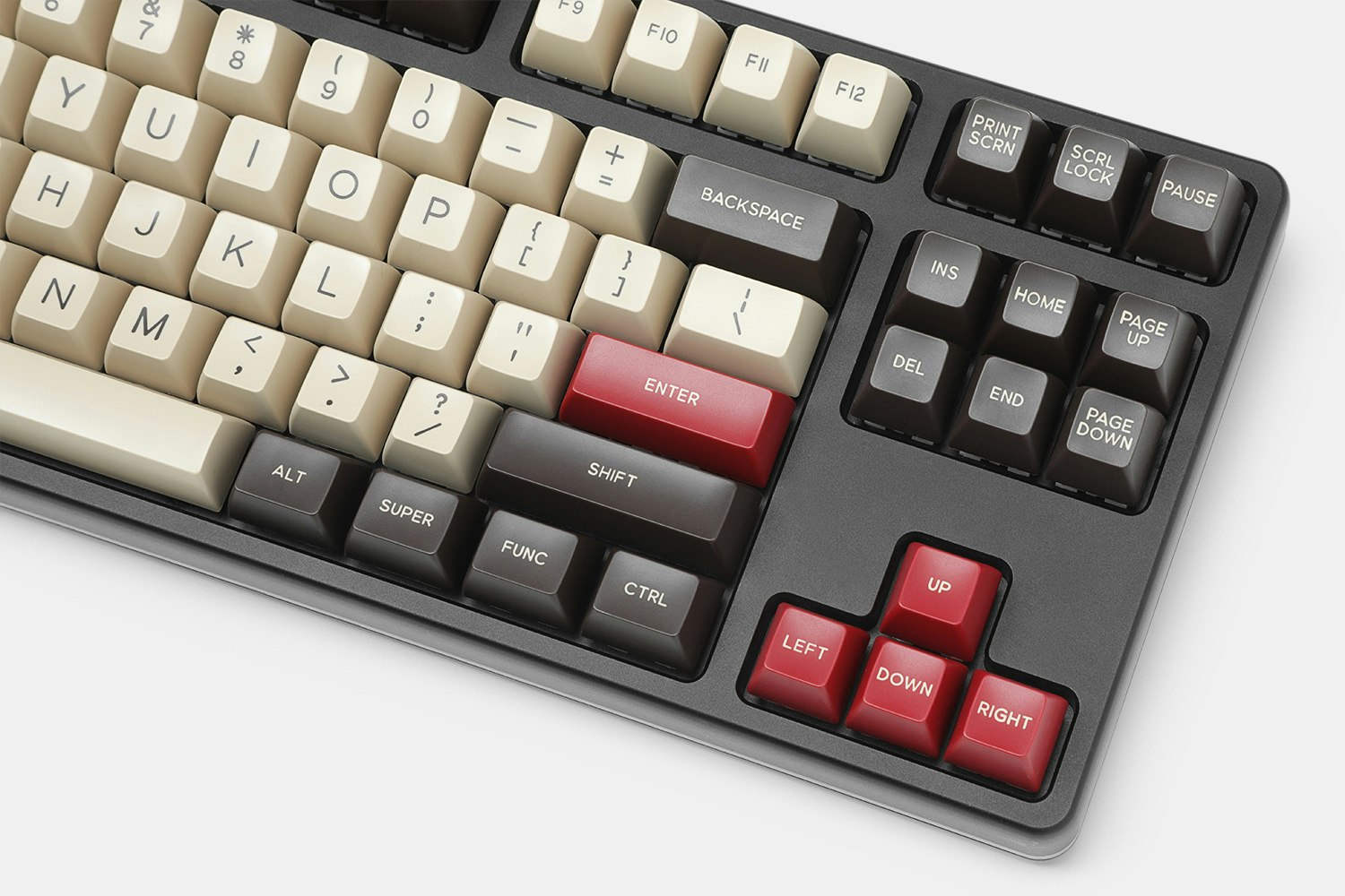 DOMIKEY ABS Doubleshot SA Western Keycap Set