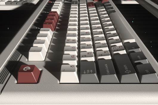 DOMIKEY Astronauts Cherry Tripleshot ABS Keycap Set