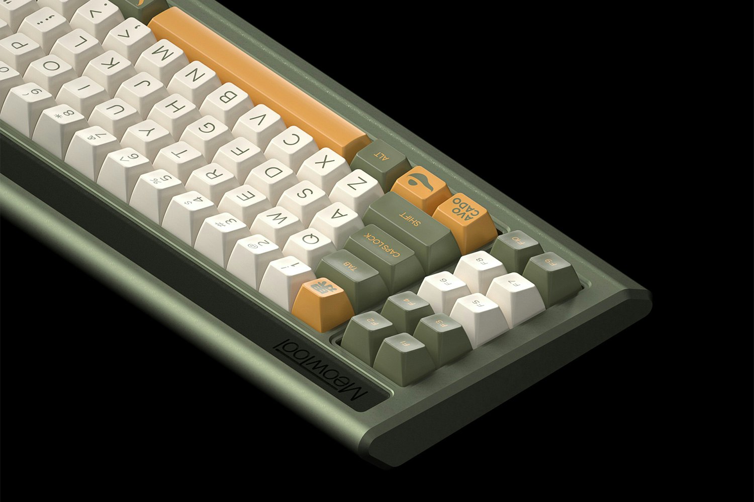 DOMIKEY Avostar ABS Doubleshot SA Keycap Set