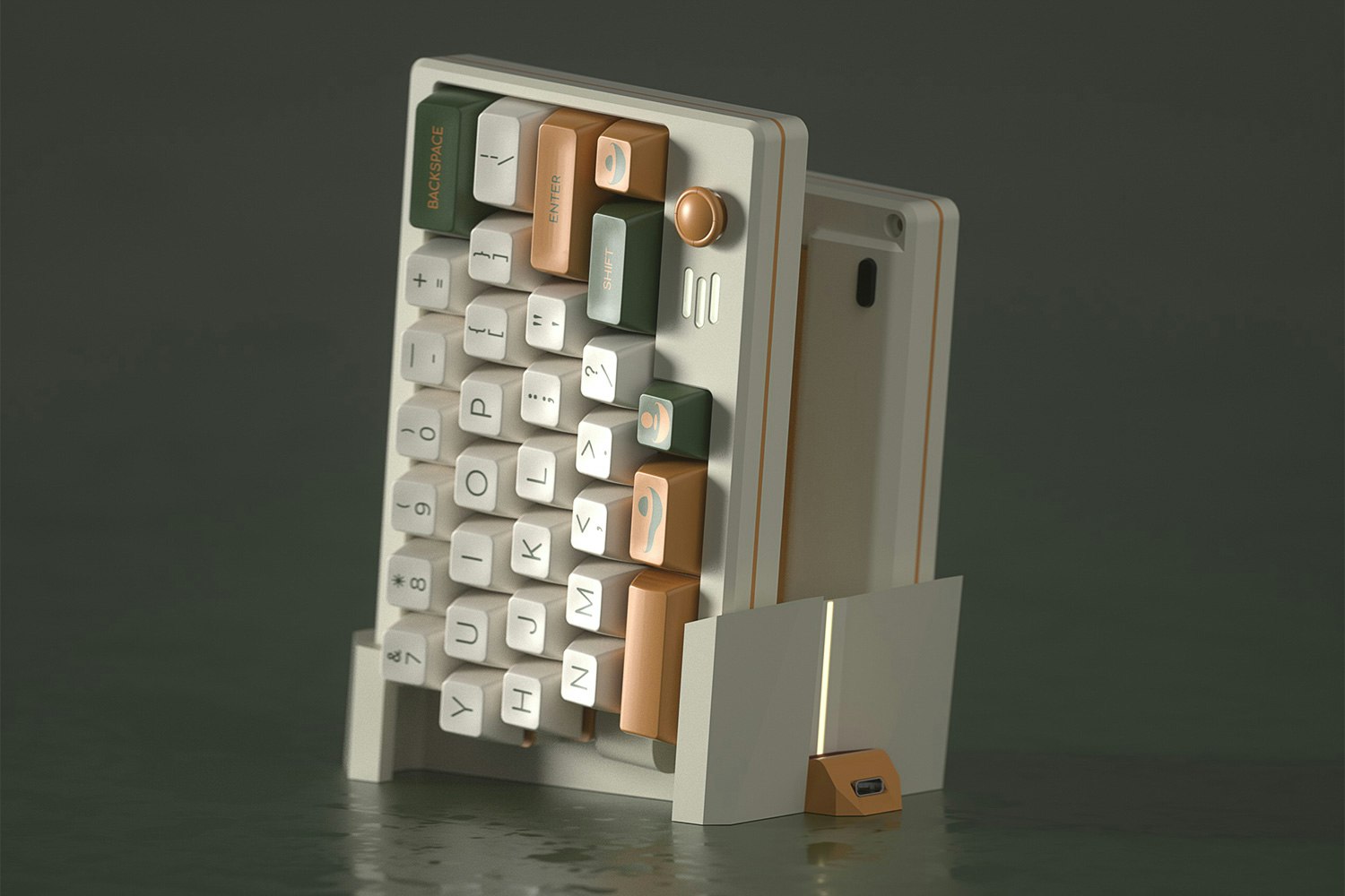 DOMIKEY Avostar ABS Doubleshot SA Keycap Set