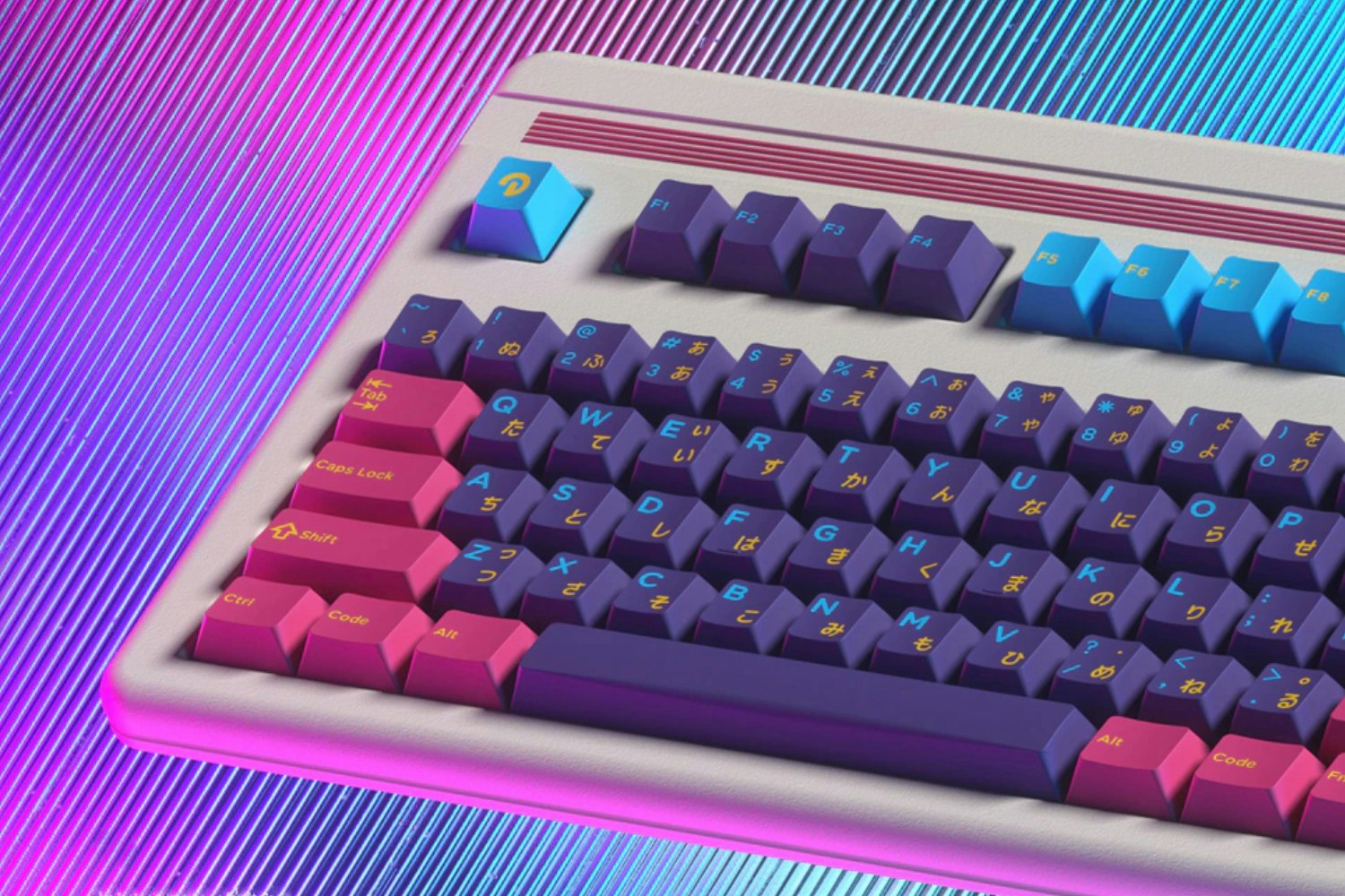 DOMIKEY Pumper Doubleshot ABS Cherry Profile Keycap Set