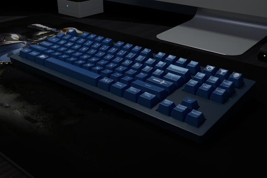 DOMIKEY Knight SA Doubleshot Keycap Set