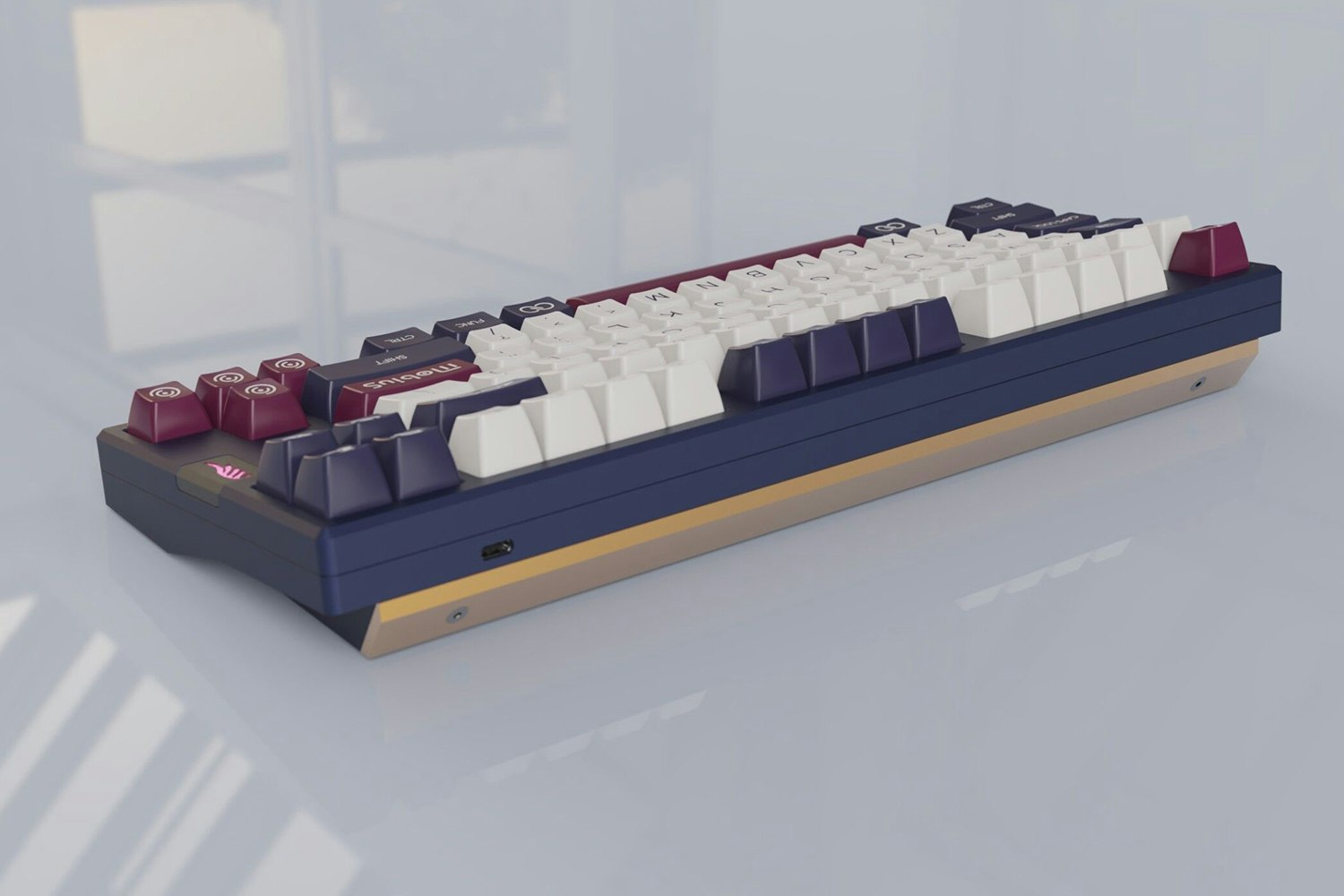 DOMIKEY SA Mobius Doubleshot ABS Keycap Set