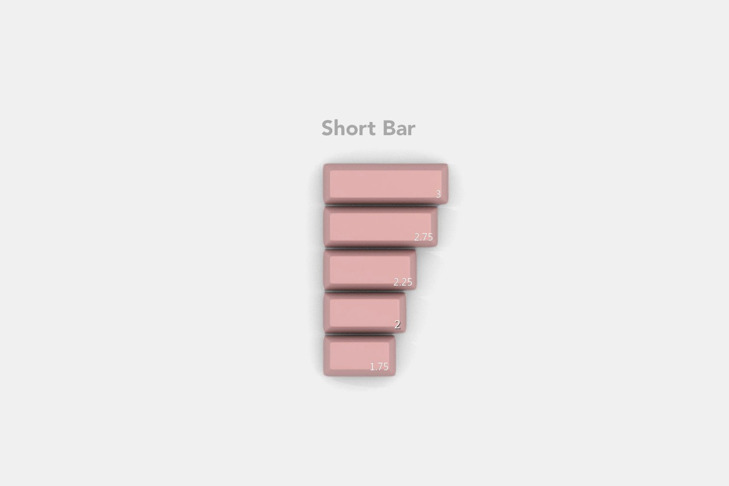 Spacebar Short Pink - $10