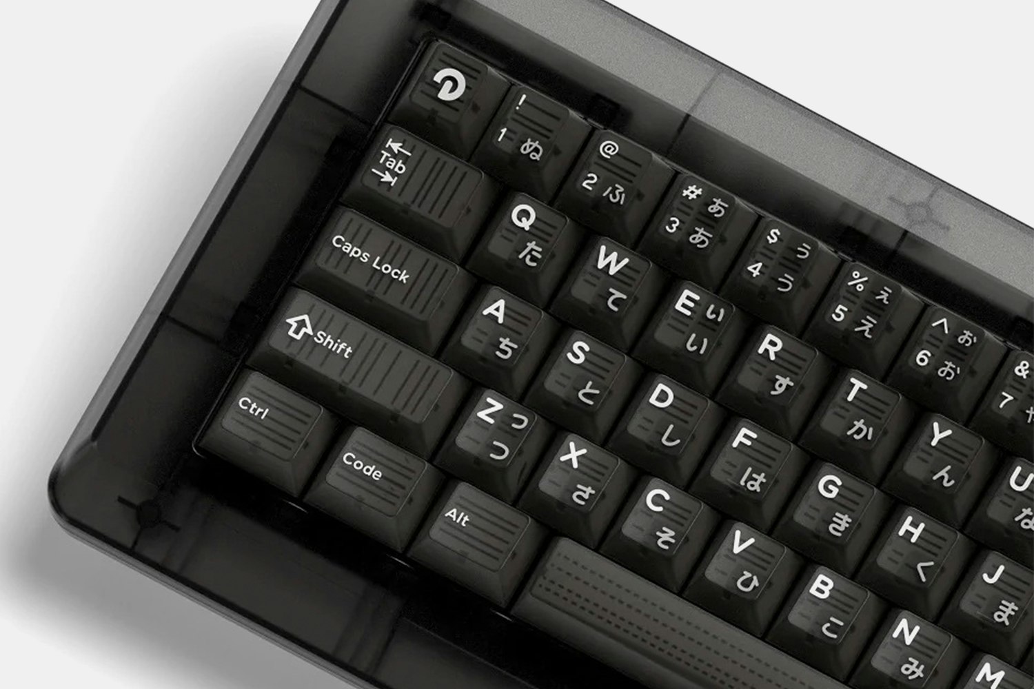 Acid Black Cherry♡ABC SET NPKC SA Doubleshot Shine-Through 104 Keycap Set | Mechanical