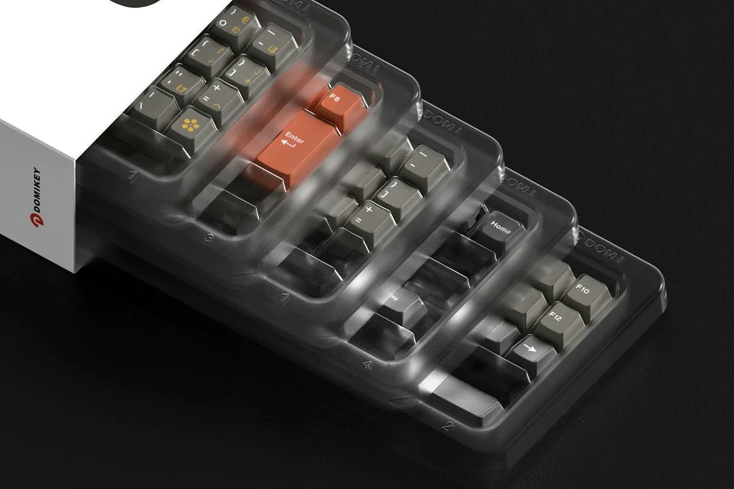 Domikey WoB Cherry Profile ABS Doubleshot Keycap Set Mechanical