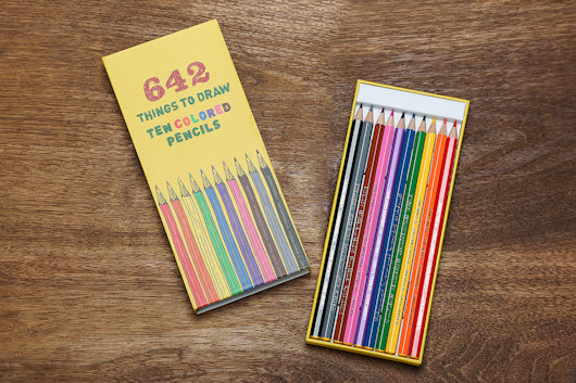 Tandem Activity Book & Colored Pencils Bundle