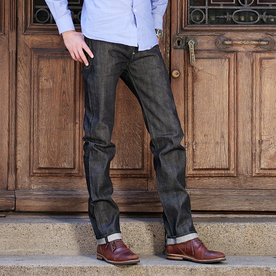 13.75-Oz Raw Denim Jeans by Doublewood Denim | Jeans | Denim