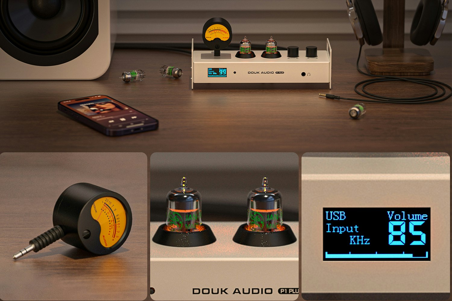 Douk Audio P1 PLUS Tube Preamp/DAC