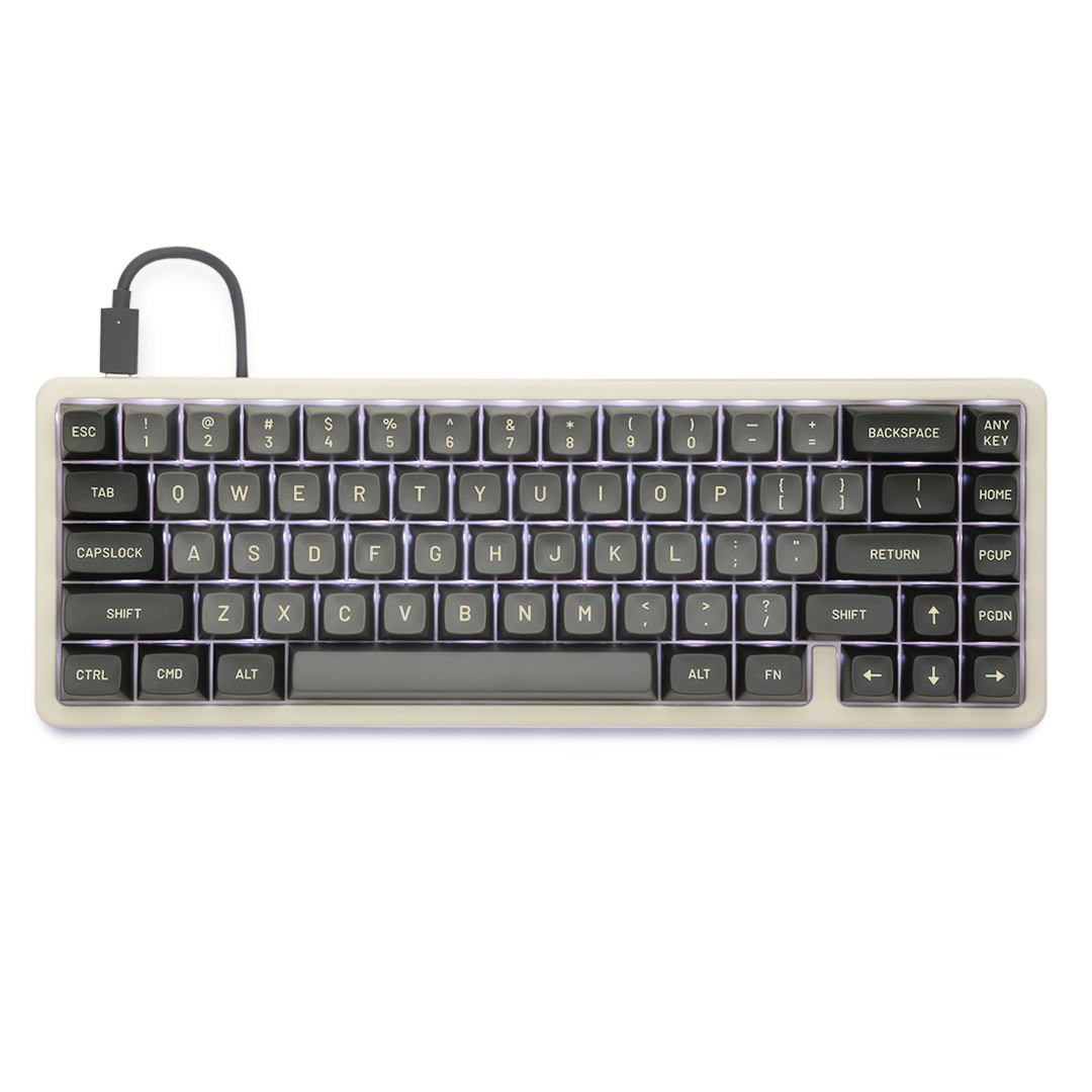 off white mechanical keyboard