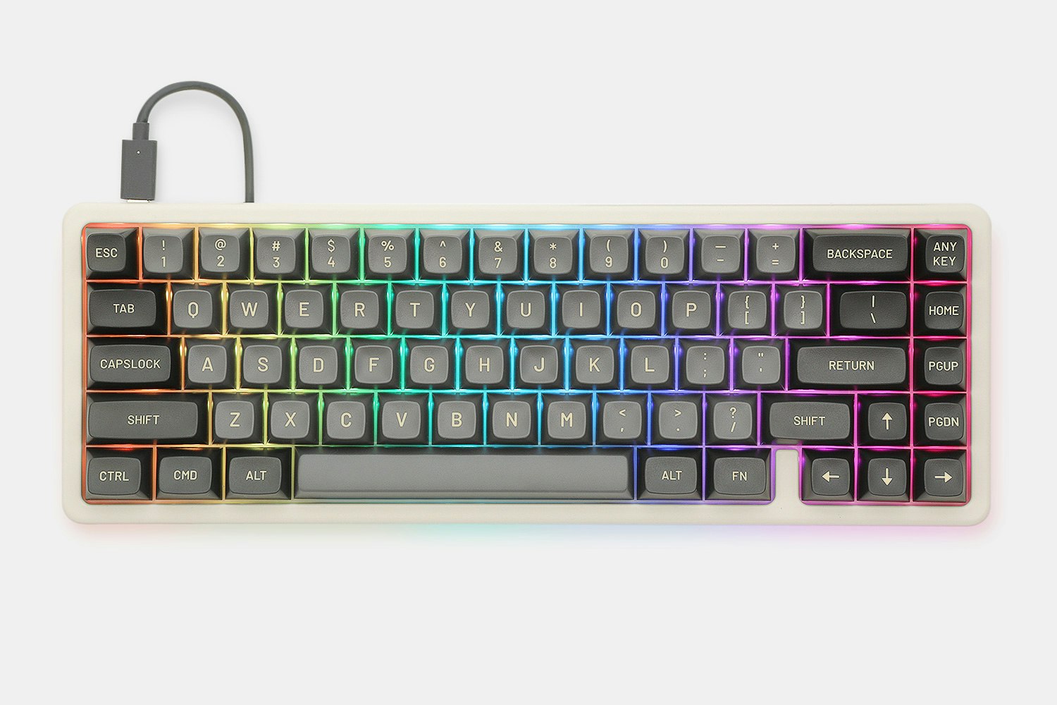 Drop ALT High-Profile Off-White Aluminum Case