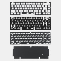 Ranked N60 Nova 60% Form Factor | Hot Swappable Mechanical Gaming Keyboard  | 61 Keys Multi Color RGB LED Backlit for PC/Mac Gamer (Black, Gateron Pro