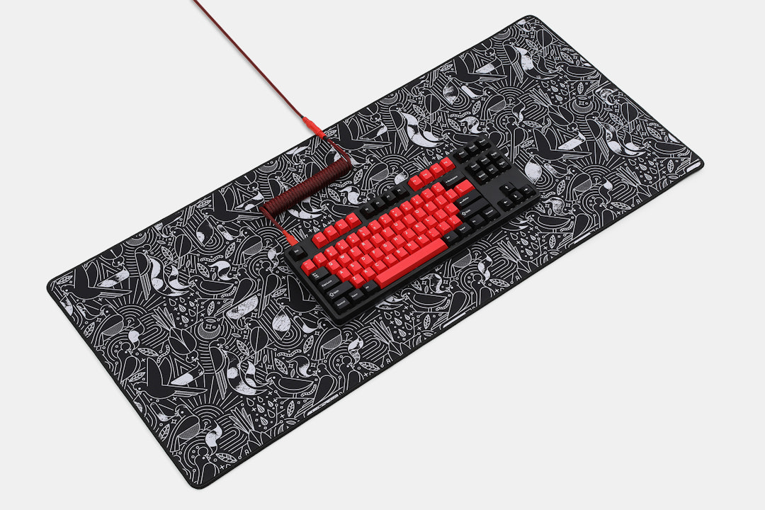 Drop + ArqKeebs Rocky Bird Desk Mat