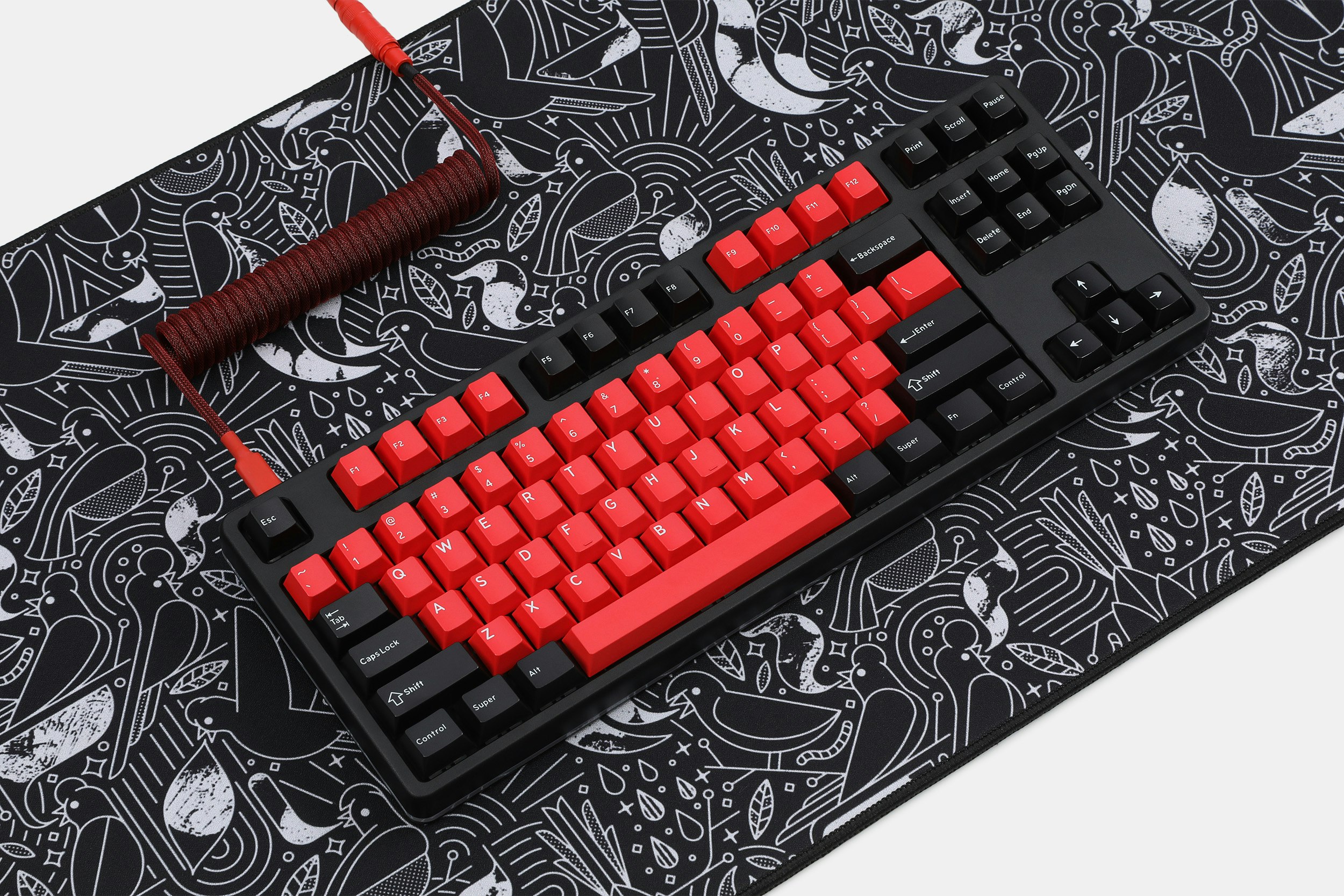 Drop + ArqKeebs Rocky Bird Desk Mat