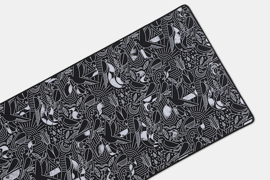 Drop + ArqKeebs Rocky Bird Desk Mat