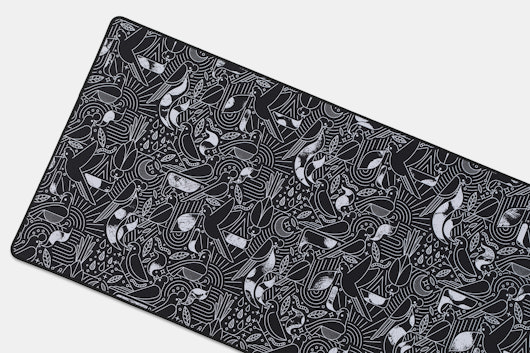 Drop + ArqKeebs Rocky Bird Desk Mat