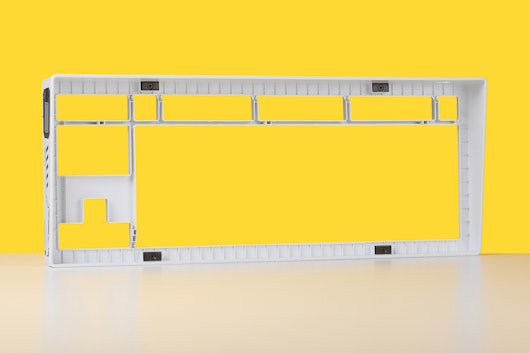 Drop + ArqKeebs White Devil CSTM80 Decorative Case