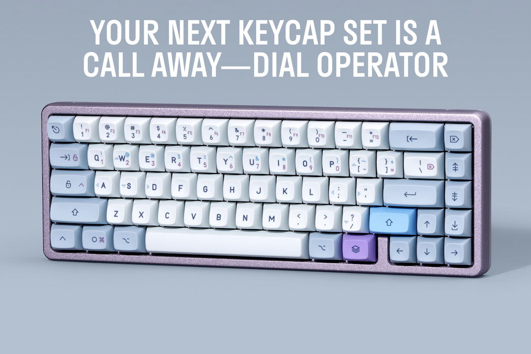 Drop + biip MT3 Operator Keycap Set