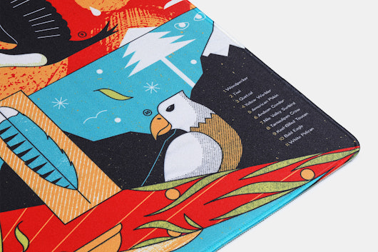 Drop + ArqKeebs Bird Jungle Desk Mat