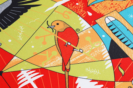 Drop + ArqKeebs Bird Jungle Desk Mat