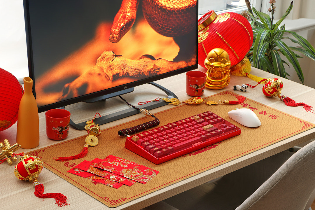 Drop + Boba.Types DCD Lunar New Year Keycap Set