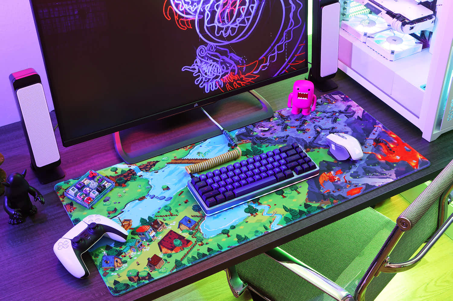 Drop + Chasing Artwork Your Journey Begins Desk Mat | Battlestations ...