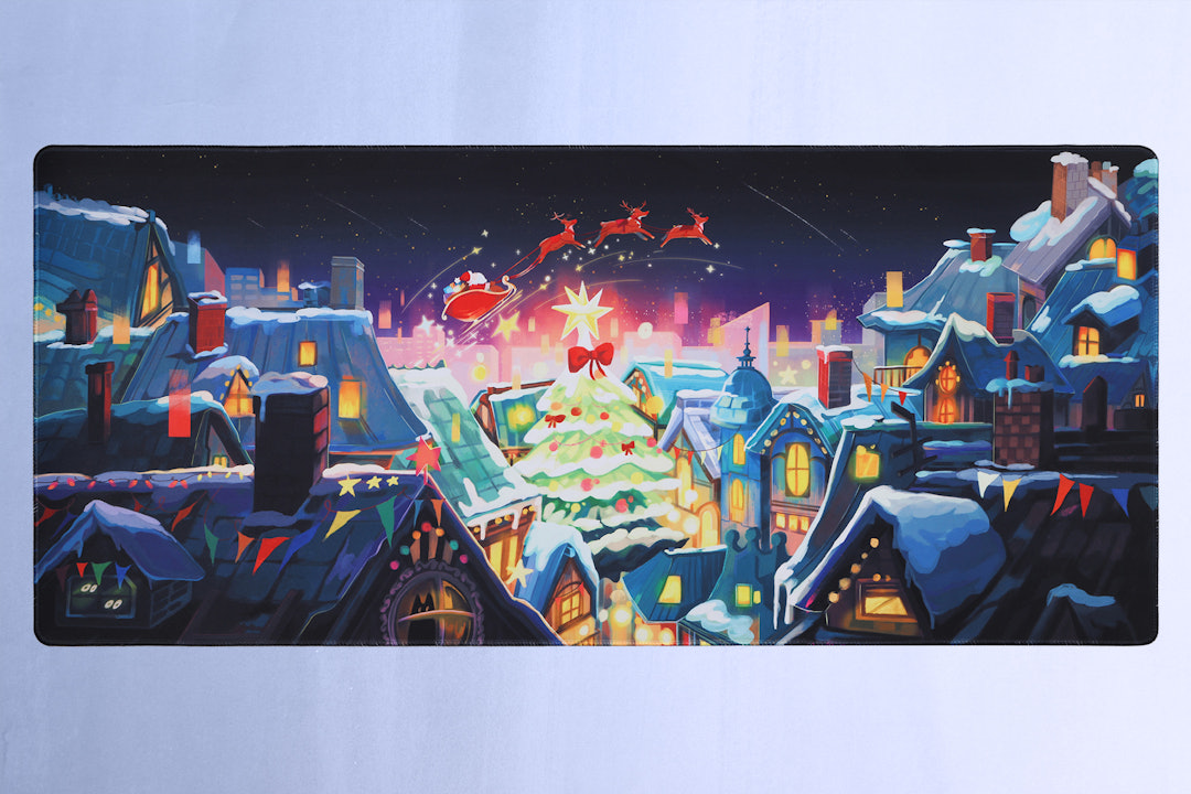 Drop Christmas Desk Mats