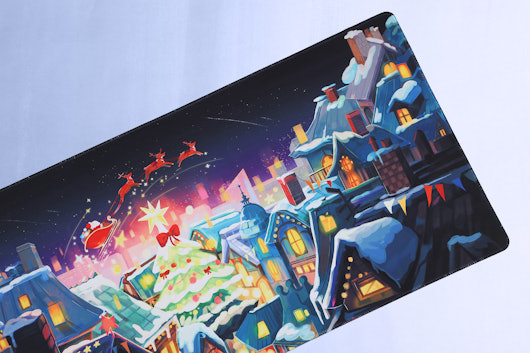 Drop Christmas Desk Mats