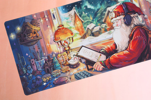 Drop Christmas Desk Mats