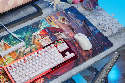 Drop Christmas Desk Mats