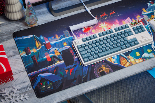 Drop Christmas Desk Mats