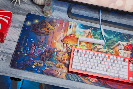 Drop Christmas Desk Mats
