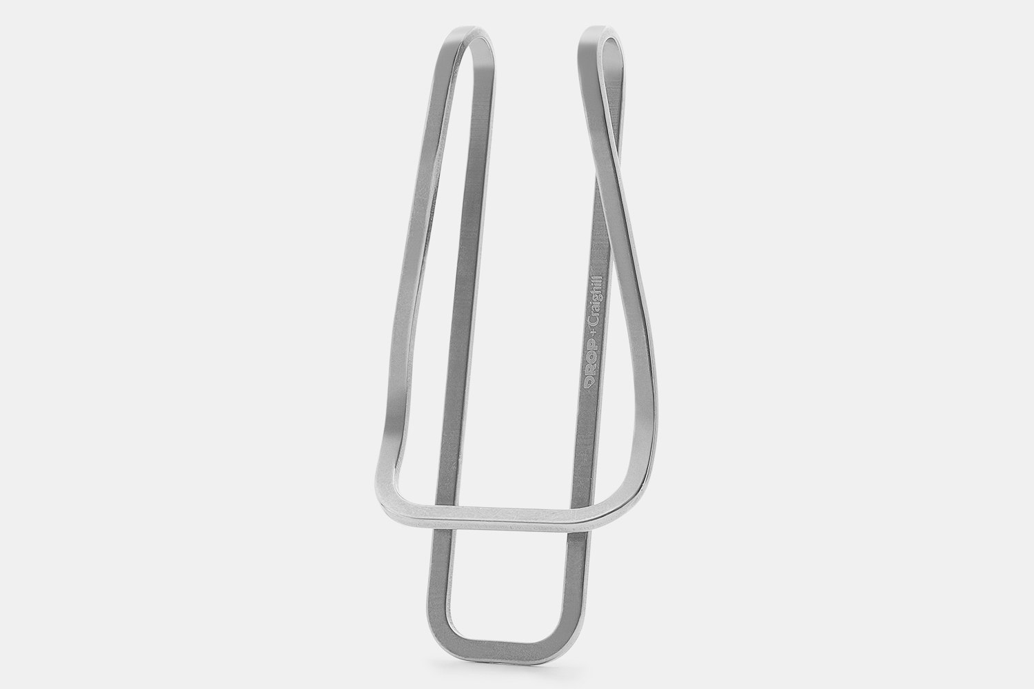 Drop + Craighill Square Ti Money Clip