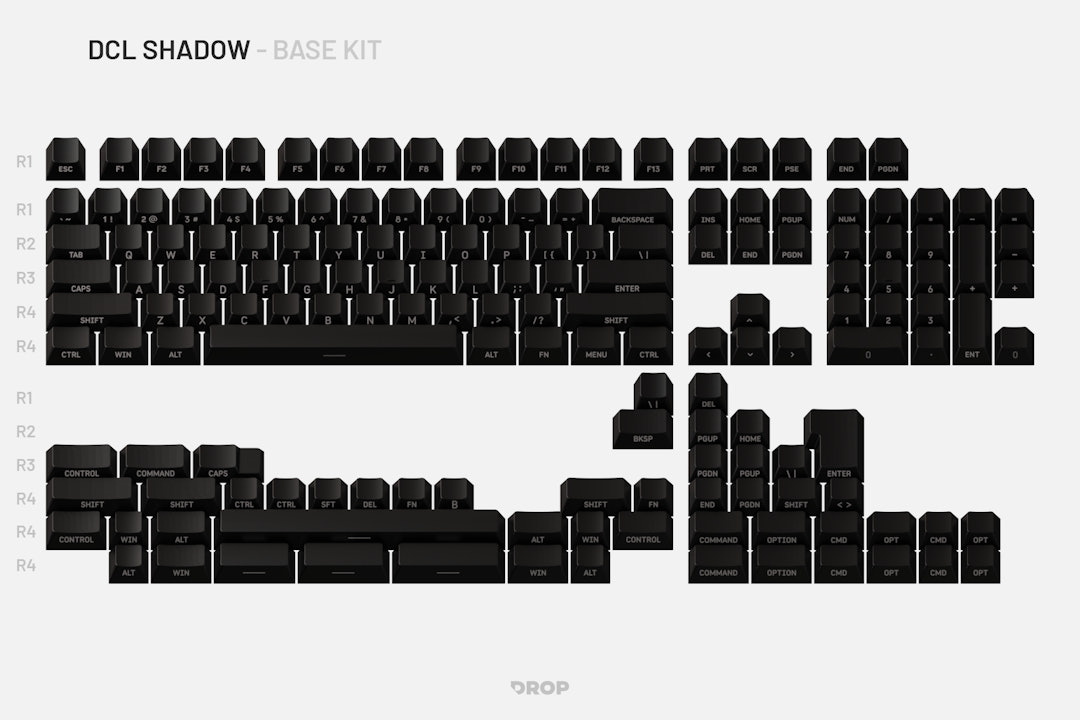 Drop DCL Shadow Keycap Set