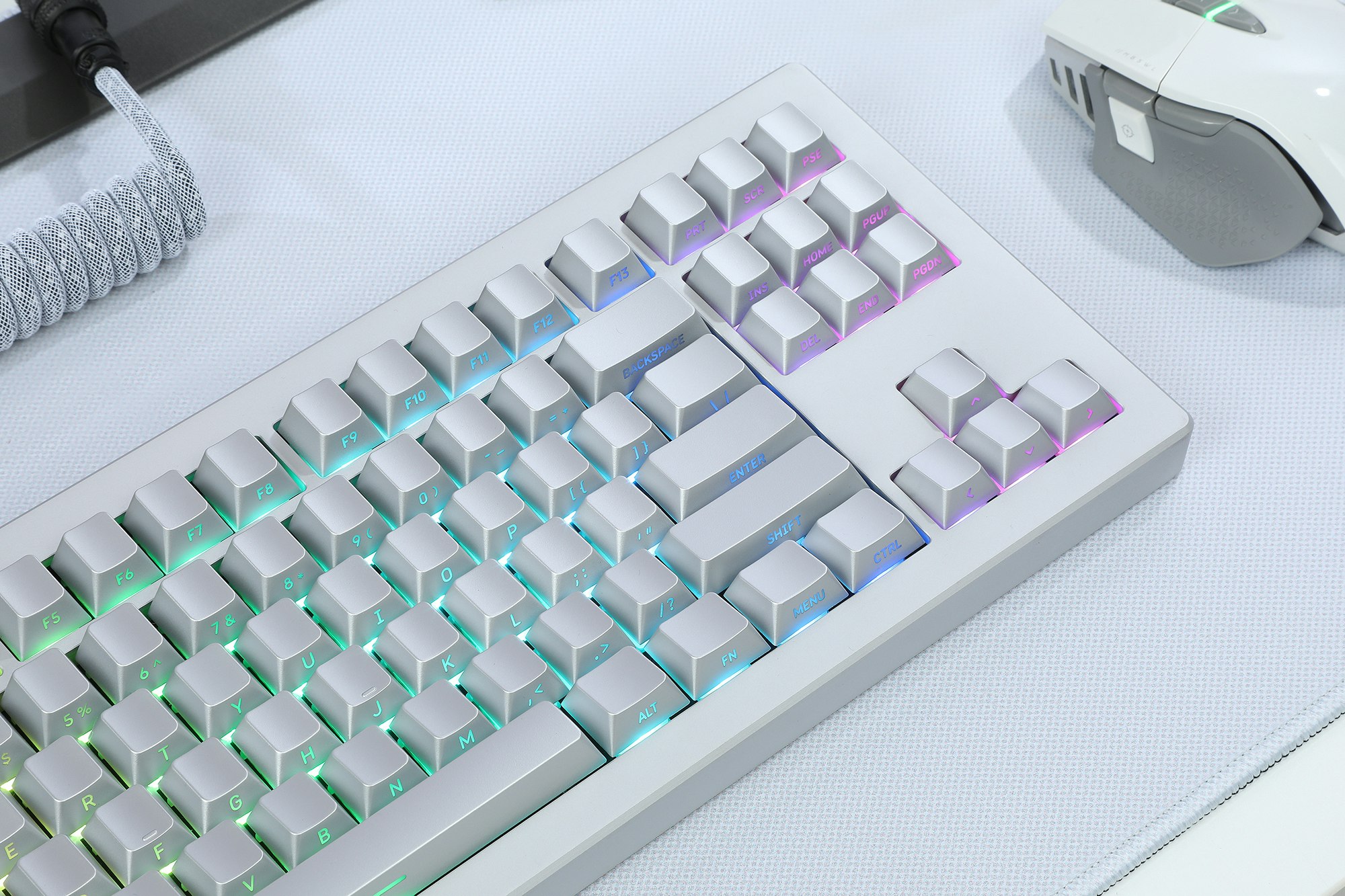Drop DCL Silver Keycap Set