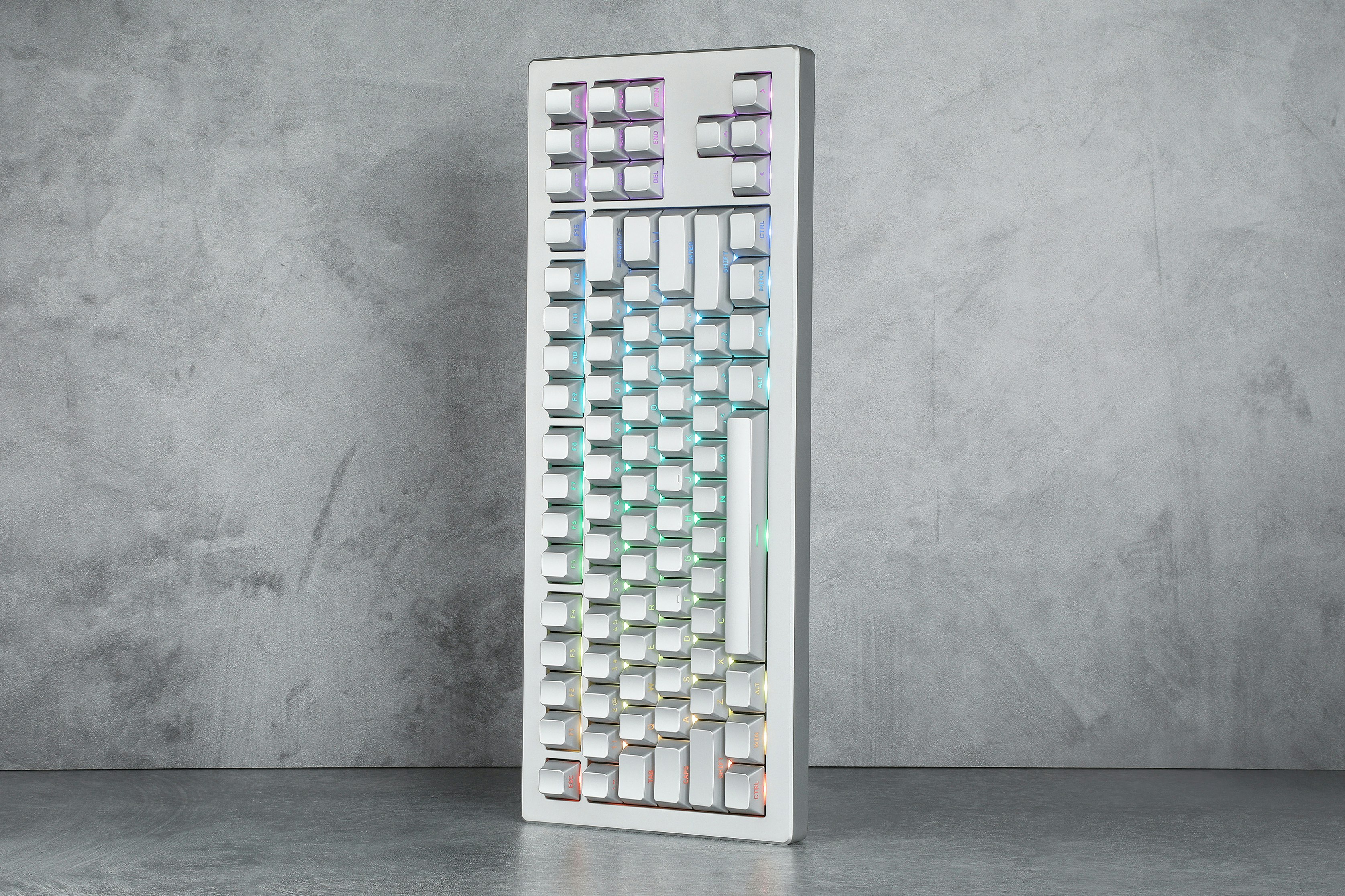 Drop DCL Silver Keycap Set