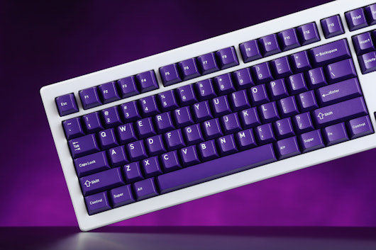 Drop DCX Amethyst Keycap Set