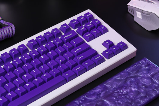 Drop DCX Amethyst Keycap Set