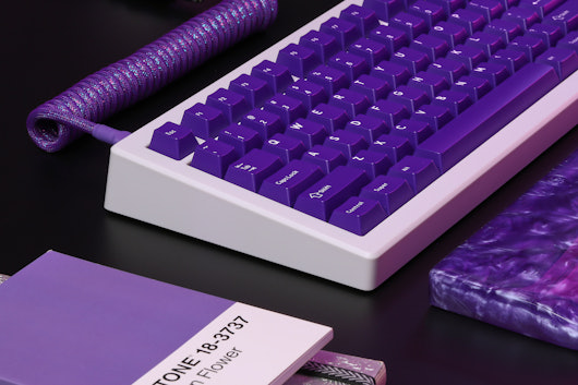 Drop DCX Amethyst Keycap Set