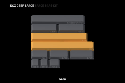 Drop + Booper DCX Deep Space Keycap Set