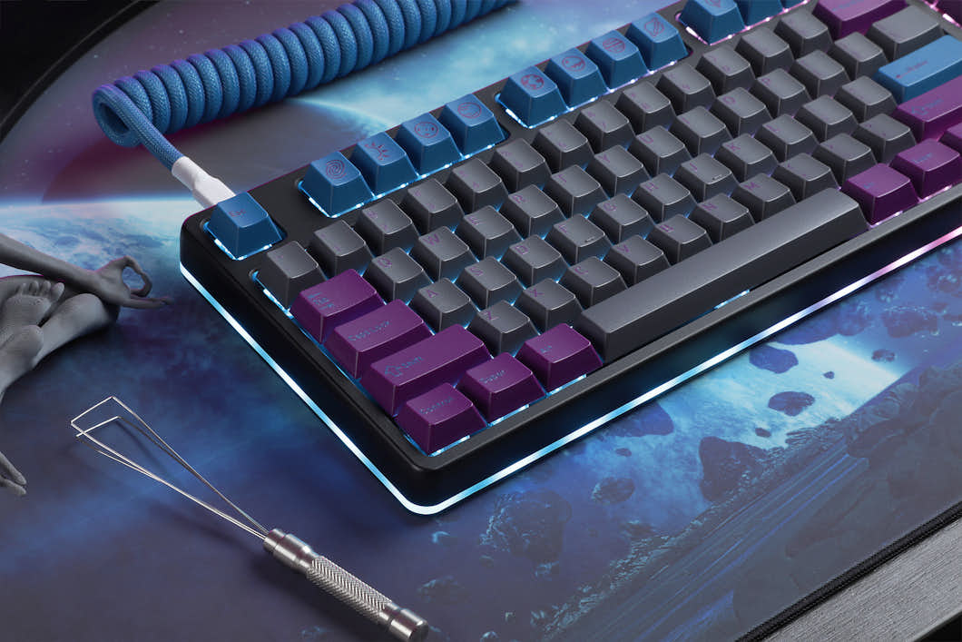 Drop + Booper DCX Deep Space Keycap Set - Space Bars Kit | Mechanical ...