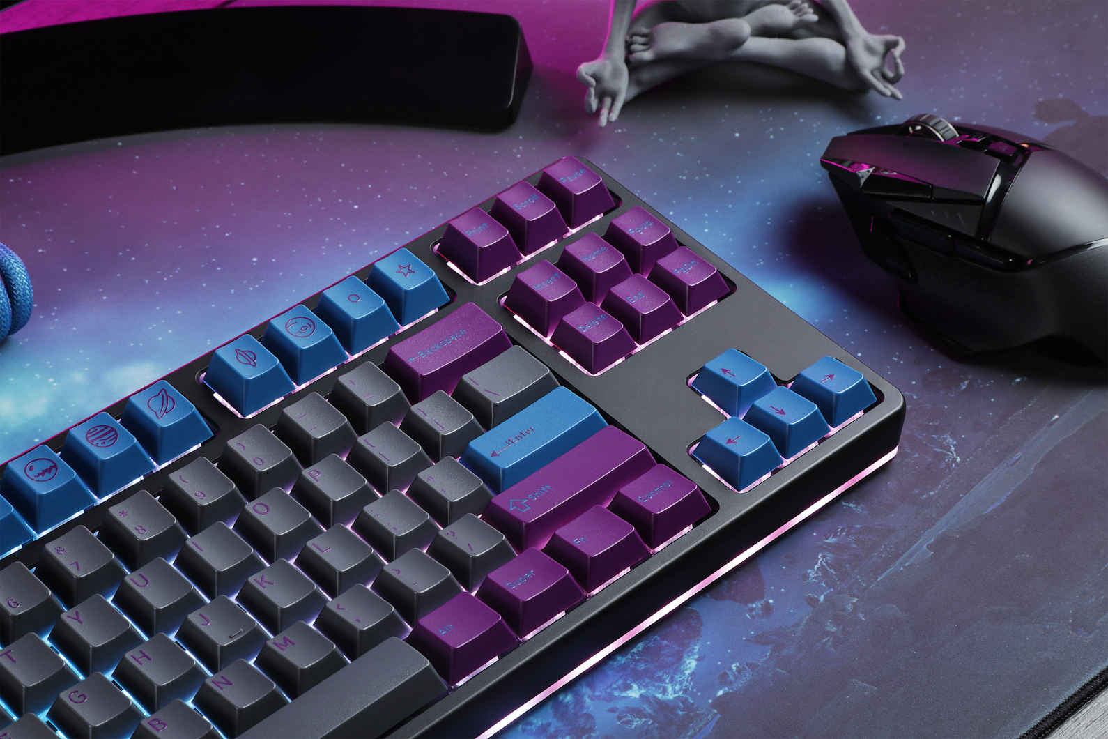 Drop + Booper DCX Deep Space Keycap Set - Orion Base Kit | Mechanical ...