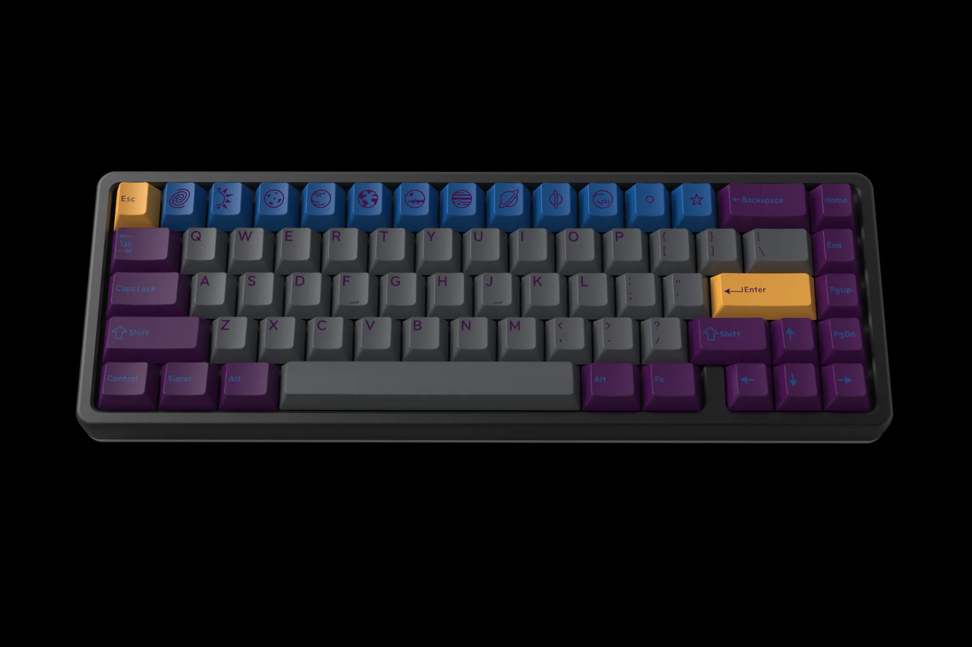 Drop + Booper DCX Deep Space Keycap Set - Space Bars Kit | Mechanical ...