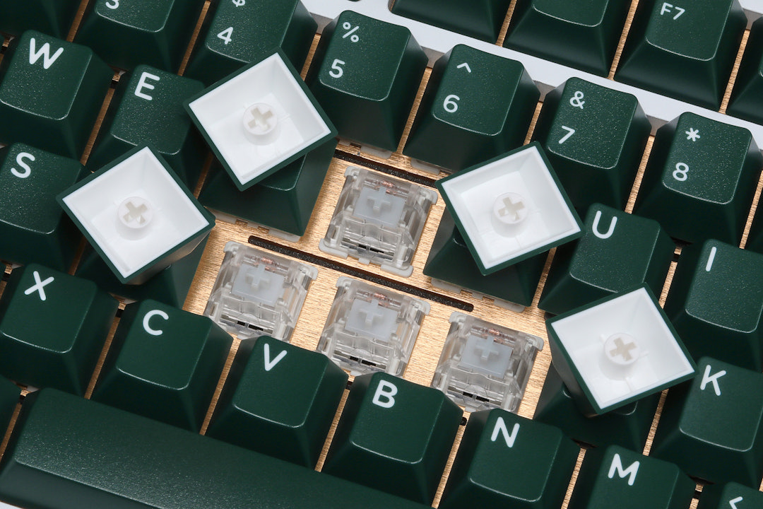 Drop DCX Emerald Keycap Set