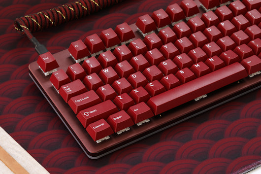 Drop DCX Garnet Keycap Set