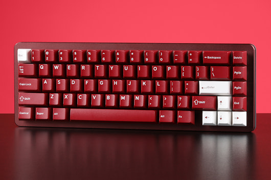 Drop DCX Garnet Keycap Set