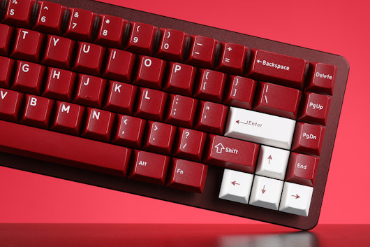 Drop DCX Garnet Keycap Set